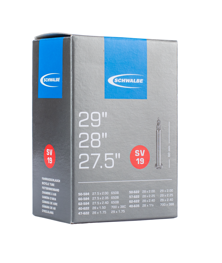 SCHWALBE Schlauch SV 19 "Nr. 19", 27,5" / 28" / 29"