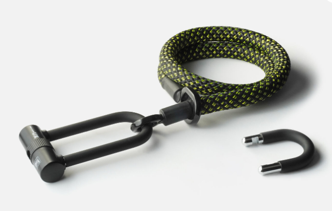 Fahrradschloss tex-lock Stardust, Größe M (120cm)