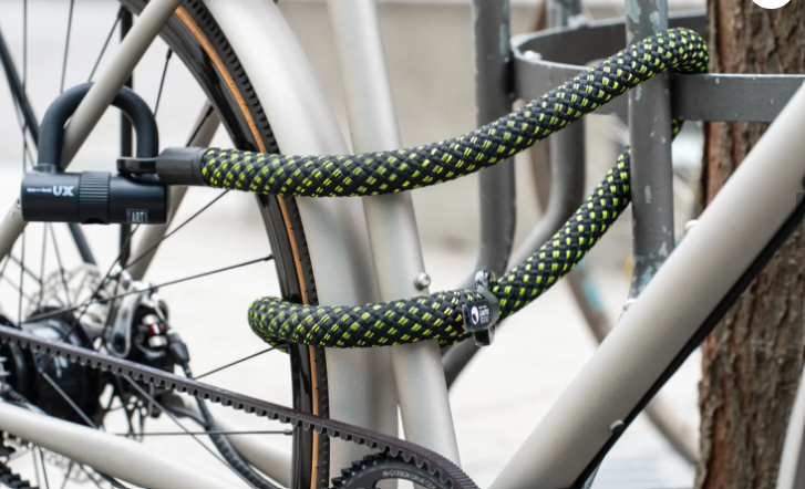 Fahrradschloss tex-lock Stardust, Größe M (120cm)